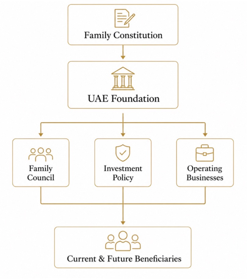 UAE foundation structure
